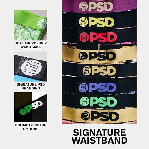 PSD Youth Boys Underwear Warface Camo Pulse Boxer Brief, M thumbnail 7