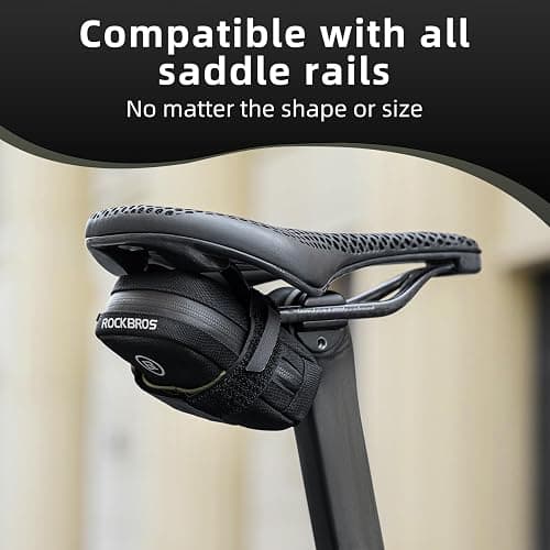 ROCKBROS Bike Saddle Bag - Small, Lightweight and Portable Under Seat Bag for Road Bikes thumbnail 5