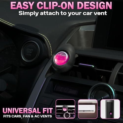 Air Jungles Car Air Freshener Vent Clip 3 Count, Honey Peach Scent, 4 ml Each, Long-Lasting Car Odor Eliminator, Easy Clip-On Design, Up to 90 Days Freshness for Cars, Trucks, and SUVs thumbnail 8