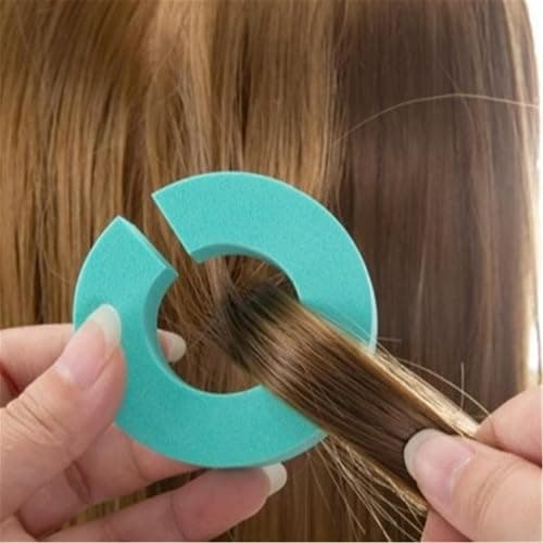 YUEHUINIAO 12Pcs Heatless Blowout Heatless Curlers Sponge C Shape Rollers Hair Curlers Reusable Hair Rollers for Blowout Look thumbnail 2