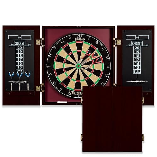 EastPoint Sports Belmont Bristle Dartboard and Cabinet Set - Image 1