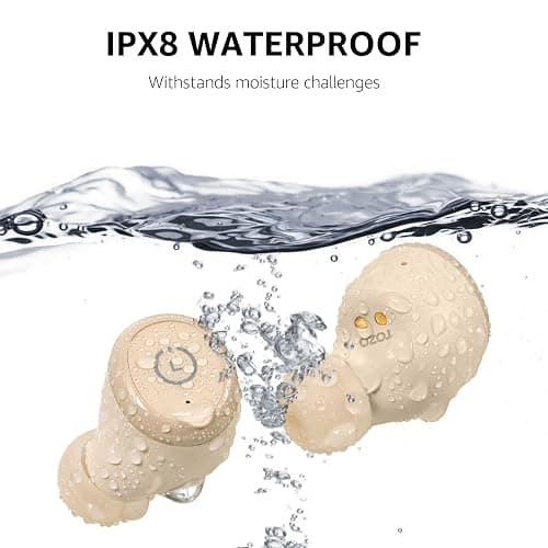 TOZO T10 Wireless Earbuds Bluetooth 5.3 Headphones, App Customize EQ, Ergonomic Design, 55H Playtime, Wireless Charging Case, IPX8 Waterproof Sound in-Ear Headset, New Version thumbnail 6