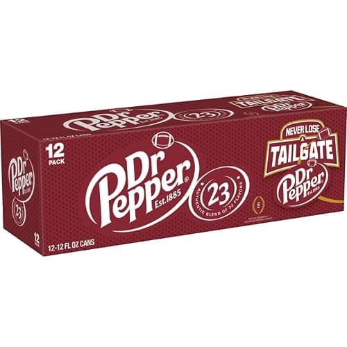 Dr Pepper Soda, 12 fl oz cans, 12 pack thumbnail 11