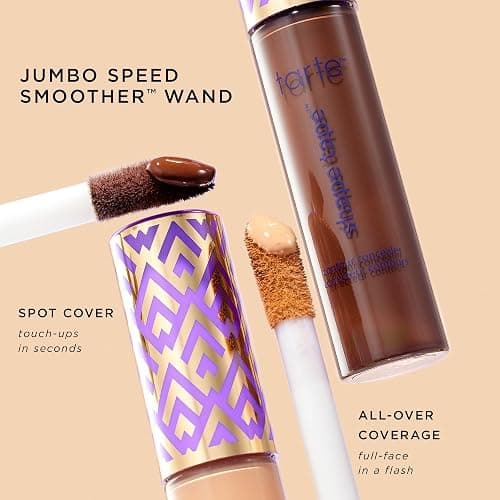 tarte shape tape concealer – Full-Coverage, Matte Finish for Under Eye, Dark Circles, Fine Lines, Redness & Discoloration, Longwear, Dermatologist-Tested, Vegan, Cruelty-Free thumbnail 9