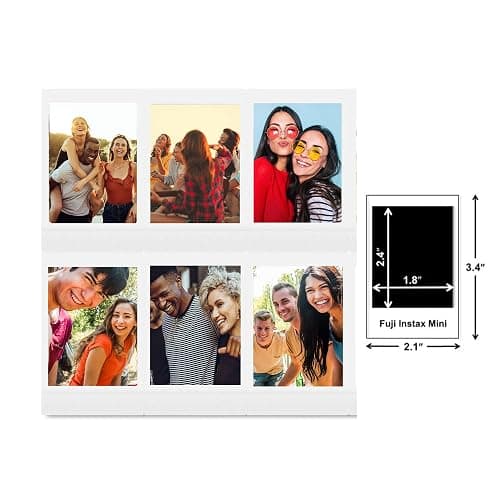 Fujifilm Instax Mini Instant Camera Film (20 Photo Exposure) Bundle with 6AVE Microfiber Cleaning Cloth thumbnail 5