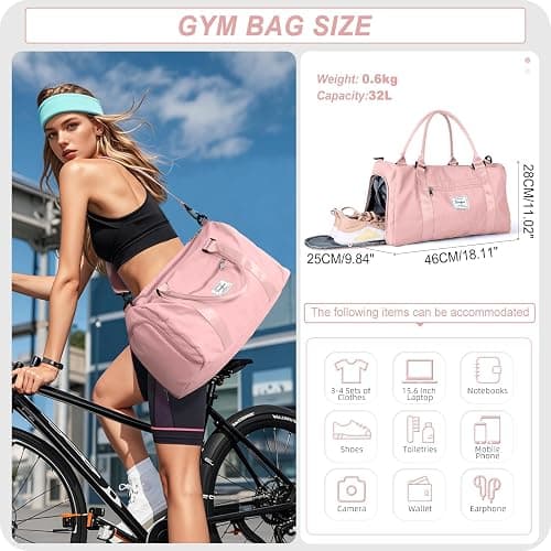 Gym Bag (Pink) thumbnail 6