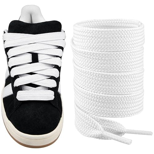 Endoto Fat Shoelaces for Adidas Campus 00s,16MM Chunky Thick Flat Wide Jumbo Shoe Laces Replacement Laces for Sneaker shoes - Image 1