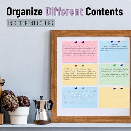 Mr. Pen- Pastel 3" x 5", 180 Lined Index Cards, Note Cards, Flash Cards | Study Cards, Notecards for Studying, Ruled Flashcards for Studying thumbnail 5