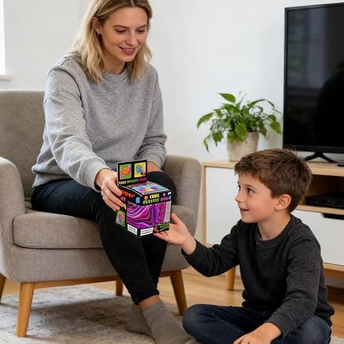 Squishy Stress Cube for Adults,Squishy Slow Rising Fidget Cube Sensory for Anxiety Stress Relief High Density Ice Squeeze Ball Cubes Pink thumbnail 5