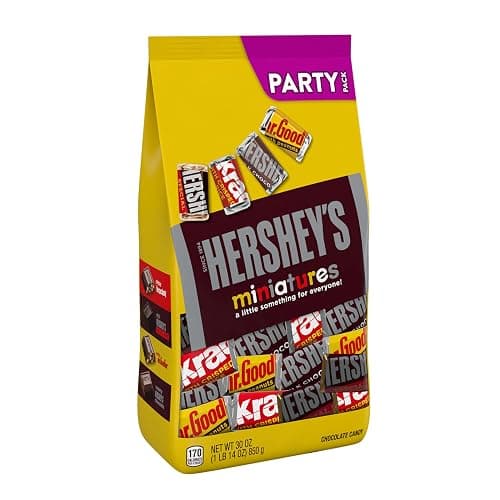 HERSHEY'S Miniatures Assorted Chocolate Candy Party Pack, 30 oz (Pack of 2) thumbnail 5
