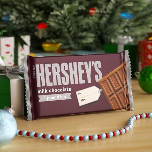 HERSHEY'S Milk Chocolate Candy Gift Bar, 1 lb thumbnail 5