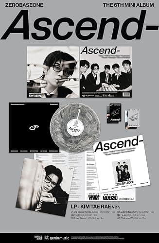 Random ZEROBASEONE ASCEND 6th Mini Album Ver.+Card K-POP thumbnail 6