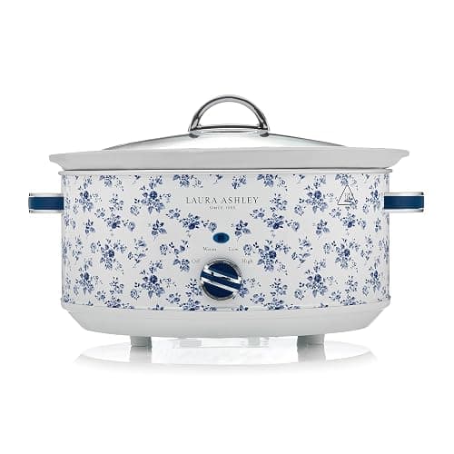 VQ- Laura Ashley 6.8 Quart Slow Cooker - China Rose - Image 1