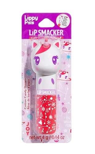Lip Smacker Lippy Pals Unicorn Holiday, Flavored Moisturizing & Smoothing Soft Shine Lip Balm, Hydrating & Protecting Fun Tasty Flavors, Cruelty-Free & Vegan - Cotton Candy Dream thumbnail 4