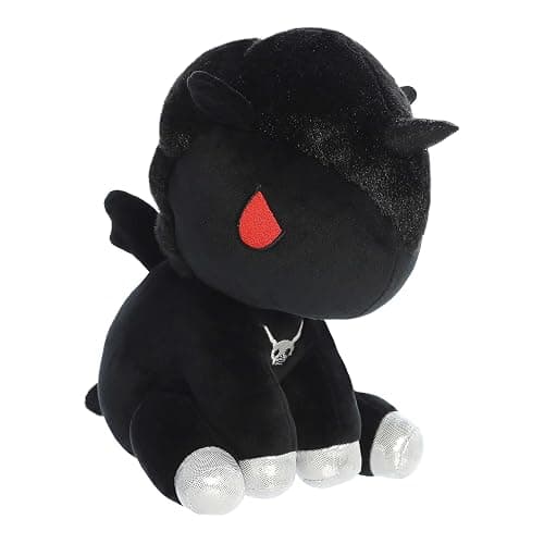 Aurora Enchanting ©Tokidoki Fumo Stuffed Animal - Bright & Colorful Design - Showpiece Plush - Black 8.5 Inches thumbnail 4
