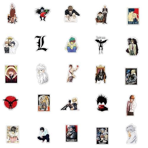 50Pcs Notebook Stickers GMVAESKY for Kids Aldults Teens for Birthday Party Supplies Decoration Water Bottles Laptop Suitcase thumbnail 4