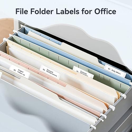 NIIMBOT D110 Upgraded Version Mini Label Maker Machine with 3 Tapes, Portable Bluetooth Thermal Printer, Sticker Labeler with Multiple Templates for Office Organization Home Kitchen School, White thumbnail 7