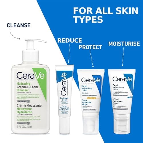 CeraVe Eye Repair Cream With 3 Essential Ceramides, Hyaluronic Acid, MVE Technology, Ultra-Lightweight For Dark Circles, Puffiness, Suitable for Dry, Sensitive, & Eczema-Prone Skin, 14ml thumbnail 5