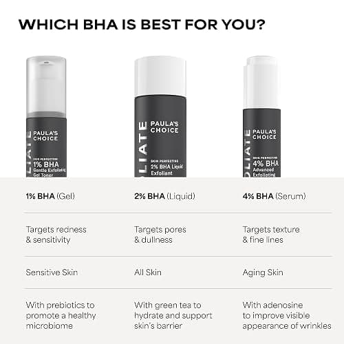 Paula's Choice SKIN PERFECTING 2% BHA Liquid Exfoliant | Gentle Salicylic Acid Facial Exfoliator for Blackheads, Enlarged Pores, Wrinkles & Fine Lines thumbnail 10