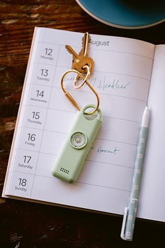She’s Birdie 3.0 New Version – The Original Personal Safety Alarm for Women by Women–Loud Siren, Flash Light and Rechargeable Battery in a Variety of Colors (Blossom Pink) thumbnail 6