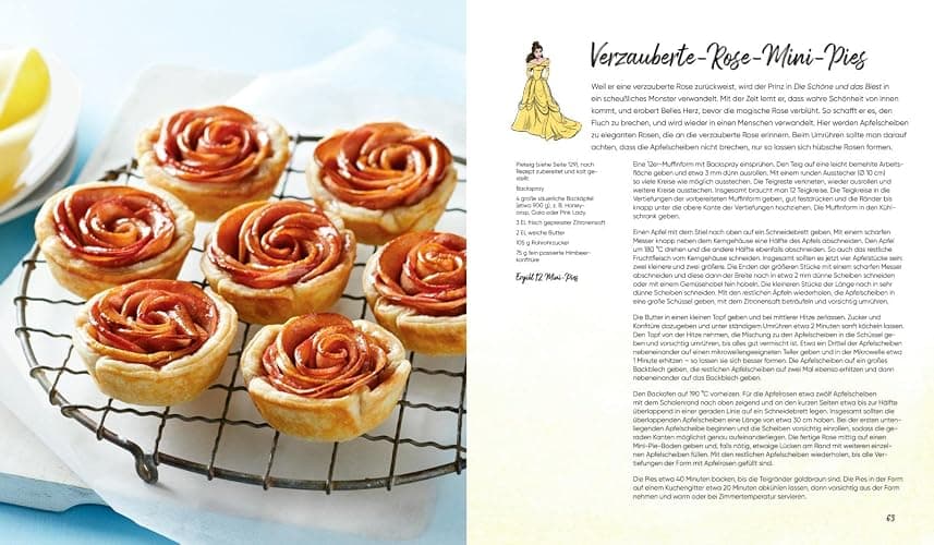 Disney Prinzessin: Das Backbuch: Über 70 königliche Rezepte, inspiriert von den beliebtesten Disney-Prinzessinnen (Disney Prinzessin: Komm mit ein eine zauberhafte Welt!) thumbnail 9