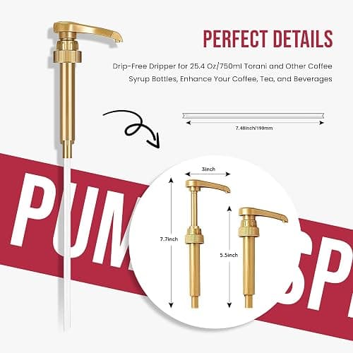 Jimoco Barista Bundle – Jimoco® Syrup Pump + Torani® Cherry Syrup, 25.4 oz thumbnail 2