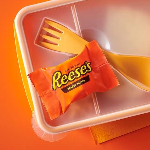 REESE'S Milk Chocolate Snack Size Peanut Butter Cups, Candy Pantry Pack, 13.75 oz (25 Pieces) thumbnail 7