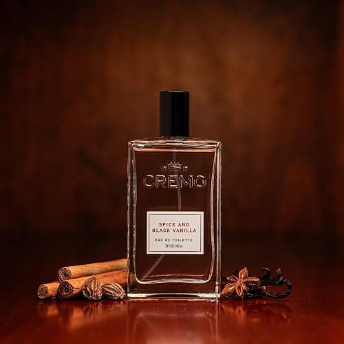 Cremo Cologne For Men - Spice & Black Vanilla Mens Cologne Spray, An Explosion of Vibrant Spices, Dark Woods and Black Vanilla, Multi-Layered Signature Men's Fragrances, 3.4 Fl Oz thumbnail 3