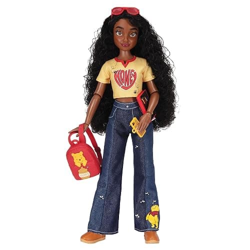 Disney ILY 4ever Fashion Dolls, Inspired by Winnie The Pooh 11.5" Tall with 13 Points of Articulation, Glittery Mickey Ring Included for You! - Image 1