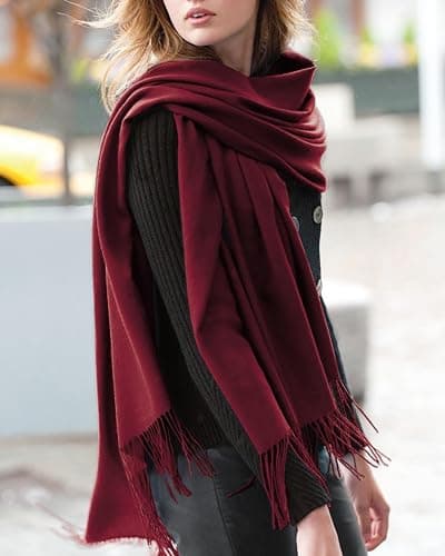 FURTALK Women's Pashmina Shawls and Wraps for Evening Dress Long Scarf Wedding Bride Bridesmaid Shawl Gifts thumbnail 6