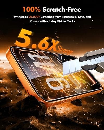UNBREAKcable for iPhone 17 Pro Max Screen Protector [Quick-Installation Box] 3-Pack 9H+ Hardness Shatterproof Tempered Glass [99.99% HD Clear] [Case Friendly] [Bubble Free] for iPhone 17 Pro Max 6.9" thumbnail 4