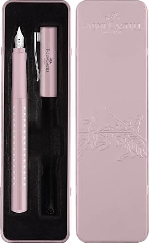 Faber-Castell 201515 - Stylo Sparkle, largeur de plume M, rose, dans un étui cadeau thumbnail 2
