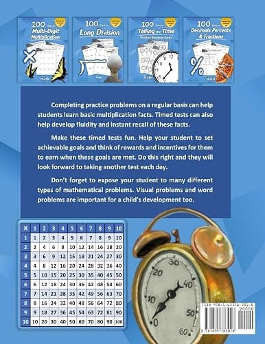 Humble Math - 100 Days of Timed Tests: Multiplication: Grades 3-5, Math Drills, Digits 0-12, Reproducible Practice Problems thumbnail 2