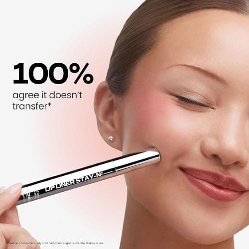 Sacheu Lip Liner STAY-N Peel Off Lip Stain — Long Lasting Waterproof Lip Tint with Hyaluronic Acid & Vitamin E — Transfer Proof Matte Finish, Vegan & Cruelty-Free (Main Character) thumbnail 4