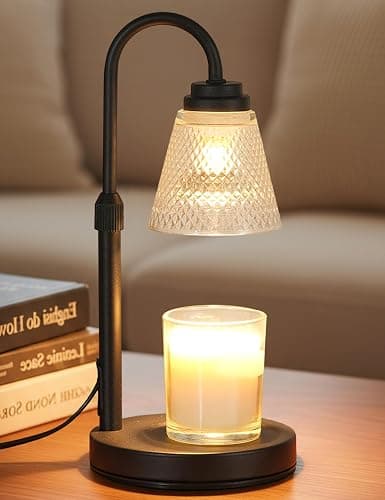QUTADI Candle Warmer Lamp with Timer Dimmer, Birthday Gifts for Mom Women Friend Sister, House Warming Gifts, Wax Melt Warmer, Office Apartment Dorm Room Home Decor - Image 1