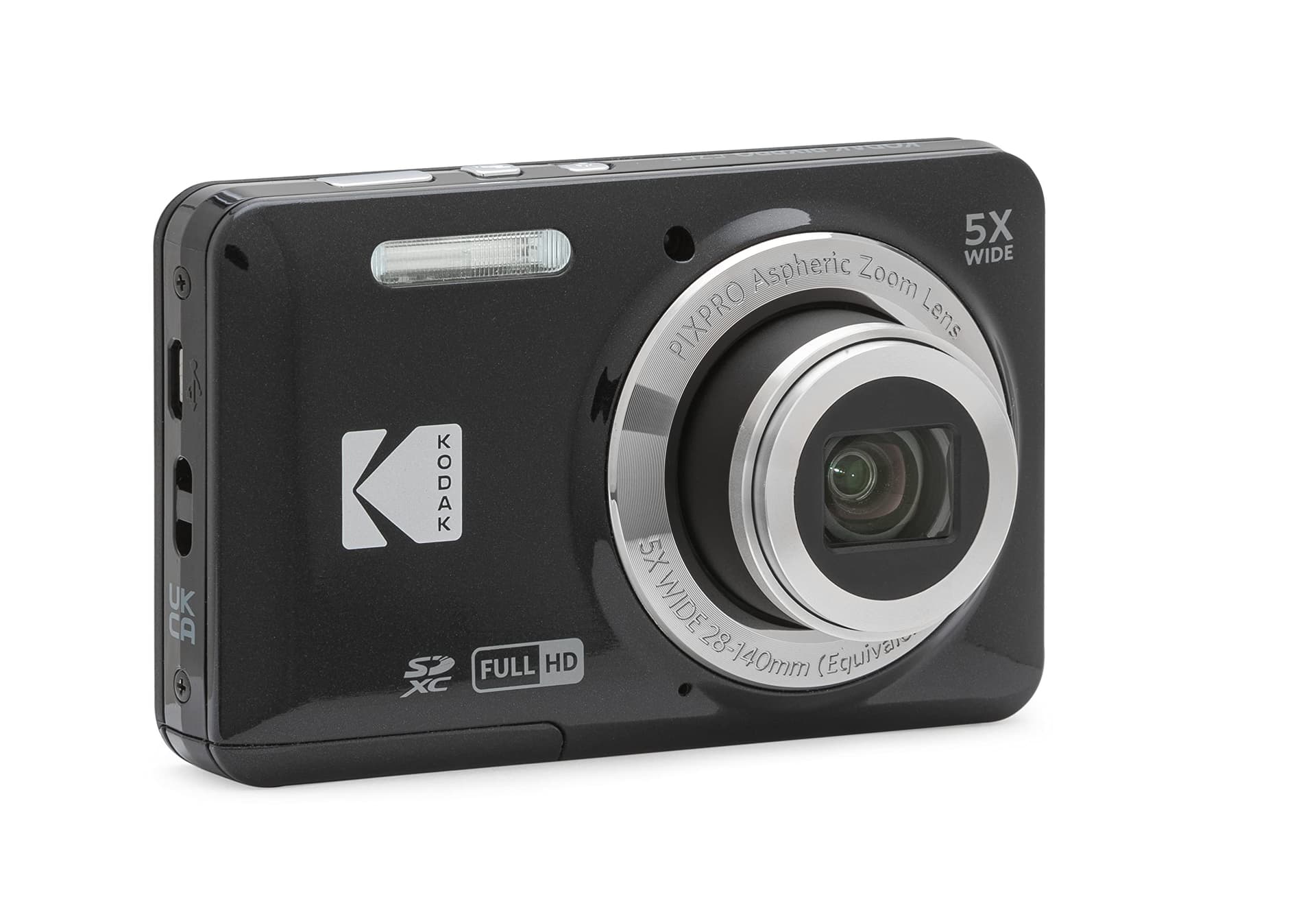PIXPRO FZ55 Friendly Zoom Digital Camera, Black thumbnail 4
