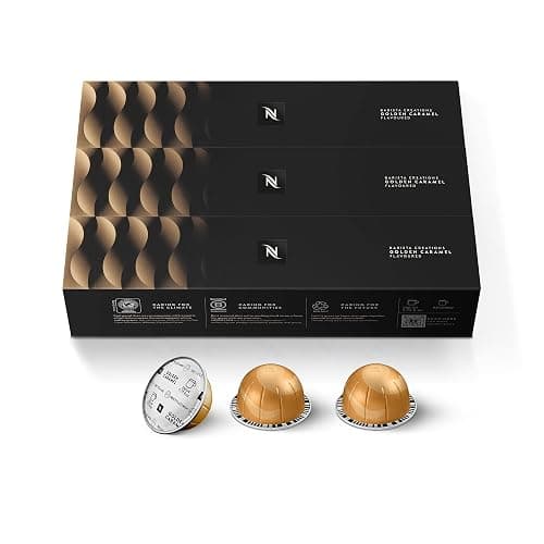 Nespresso Capsules Vertuo, Golden Caramel, Medium Roast Coffee, 30 Count Coffee Pods, Brews 7.8oz. - Image 1