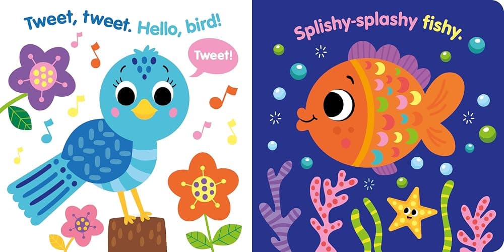 Tiny Touch: Animals - Tiny Touches for Tiny Hands - Colorful and Textured Board Book for Toddlers, Ages 6+ Months - Fun Introduction to Colors and Animals thumbnail 3