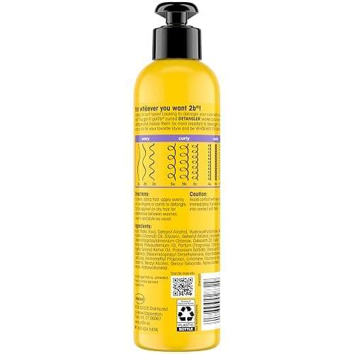 got2b Curled Detangler, Leave-In Detangler for Curly Hair | Lightweight vegan formula with aloe vera, vitamin E and argan oil, Hydrates and detangles wavy, curly and coily hair thumbnail 2