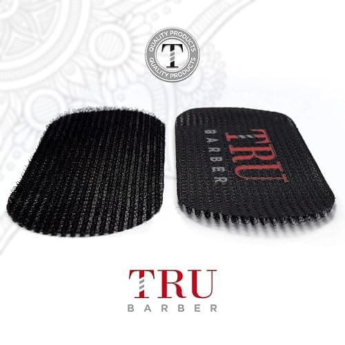 TRU BARBER HAIR GRIPPERS ® 3 COLORS BUNDLE PACK 6 PCS for Men and Women - Salon and Barber, Hair Clips for Styling, Hair holder Grips (Black/Red/Black) thumbnail 8