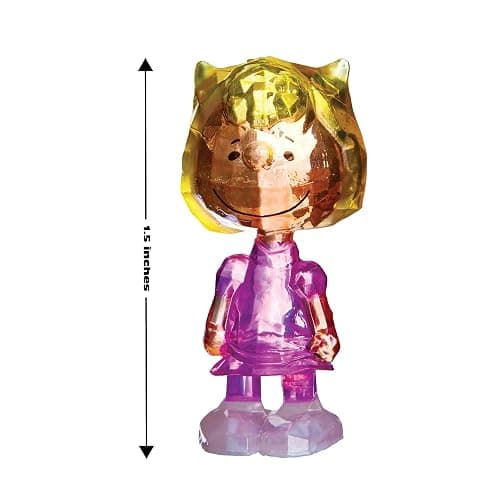 Cra-Z-Art Peanuts Crystal Surprise, Mini Plastic Crystal-Like Figures and Snoopy House Collectible Blind Bag Inspired Kids Toys for Ages 3 and Up thumbnail 9