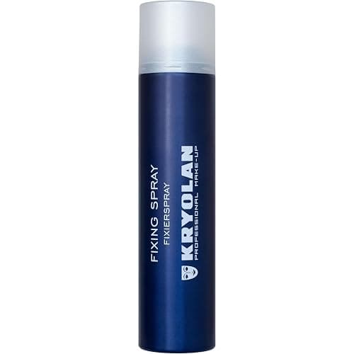 Kryolan Spray fissante 300 ml – Spray fissante professionale per un trucco a lunga tenuta, resistente all'acqua e alle sbavature – Perfetto per professionisti e appassionati di trucco - Image 1