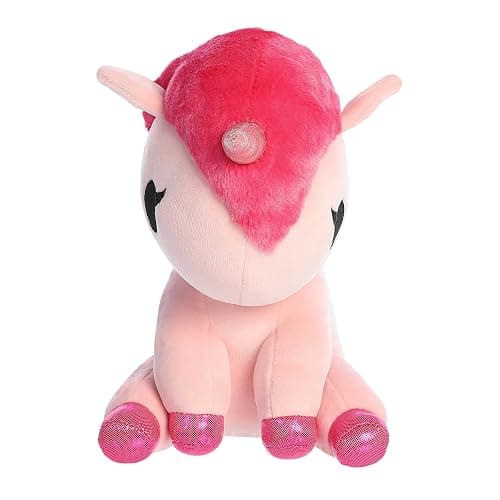 Aurora Enchanting ©Tokidoki Bellina Stuffed Animal - Bright & Colorful Design - Showpiece Plush - Pink 10 Inches thumbnail 3