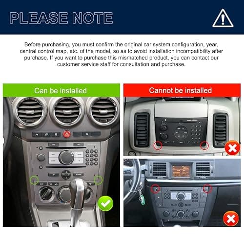 Rimoody 4 Core 64G Android Car Stereo Vauxhall Astra Corsa Vivaro Zafira | for Combo Meriva Vectra Antara Wireless Carplay/Android Auto 7 Inch Touchscreen GPS WiFi Bluetooth FM/RDS EQ Backup Camera thumbnail 3