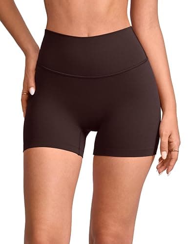 INGIA No Front Seam Biker Shorts 4''/ 6'' | High Waist, Running, Spandex, Yoga, Gym, Workouts Shorts, for Women - Image 1