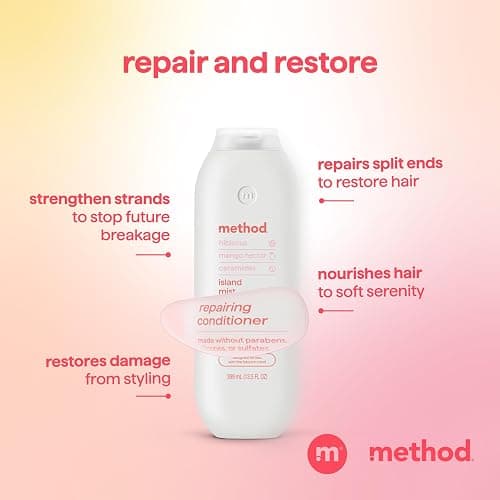 Method Repairing Conditioner, Island Mist – Nourishes Hair and Restores Damaged Strands – Paraben Free, Sulfate Free, Safe for Color-Treated Hair – 13.5 oz thumbnail 3