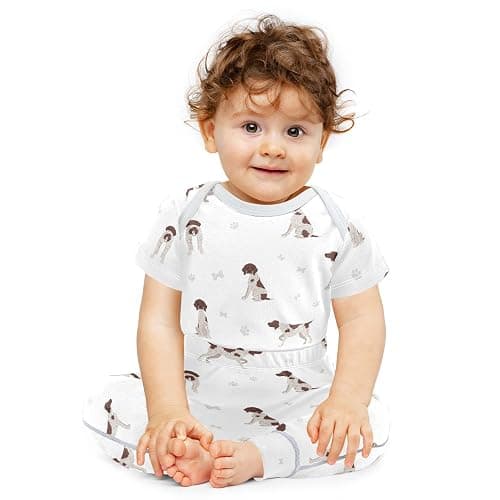 vvfelixl Baby Bodysuits Pants Sets Gnome Mushroom Short Sleeve Baby Clothes for Boys Girls 3M thumbnail 2