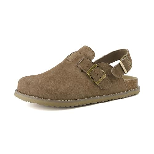 CUSHIONAIRE Brooklyn Genuine Suede Slingback Clogs for Women with Buckle | Casual Shoes thumbnail 9