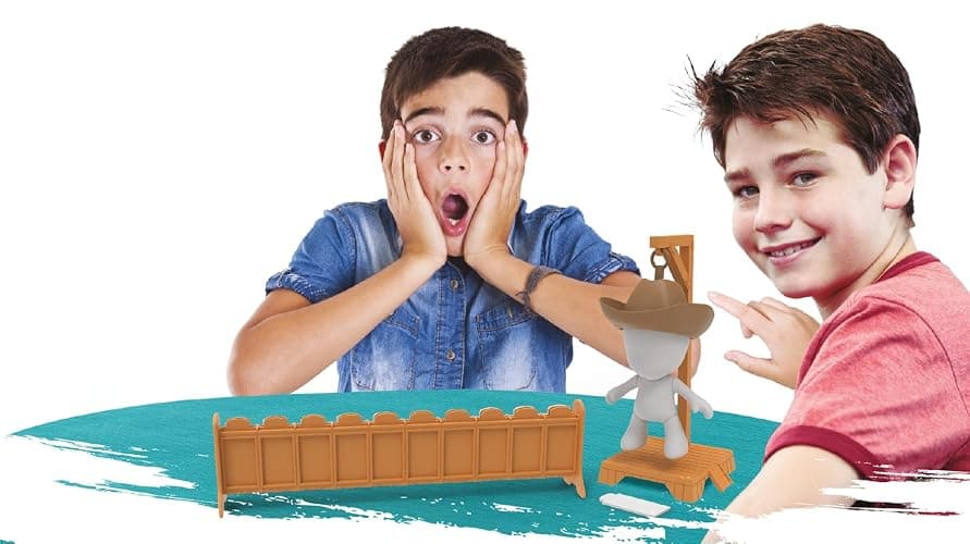 Joe Le Pendu, Jeu de société Intemporel - Devine Le Mot Avant d'être pendu, Rapidité et réflexion, 2 Joueurs et Plus, pour Les Enfants à partir de 6 Ans, GP100, Marron thumbnail 2