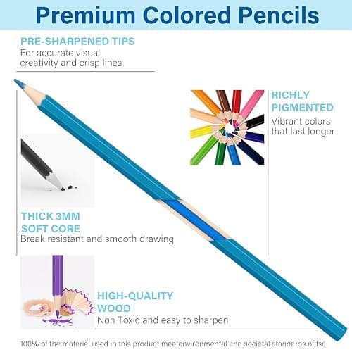 48 count colored pencils bulk thumbnail 4